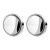 2Pcs 360 Degree Adjustable Blind Spot Mirror Car Auxiliary Rearview Convex Mirror Round Frame Wide Angle Mirrors For Car Reverse