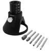 Rotary Tools Special Seat Dedicated Locator Horn Fixed Base 7PCS HSS Wood Milling Cutter Set Tungfull Dremel Accessories