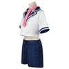 Anime OSHI NO KO Charactor Kurokawa Akane Cosplay Costume Summer Blue Sailor Suit Tops Shorts Outfit Halloween Carnival Party