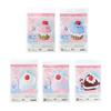 KIYOHARA HAPPY COTTON Набор для создания сумочек-пирожных - Полный набор из 5 дизайнов с инструкциями - Подходит для ухода и отдыха (DNK-13-17)