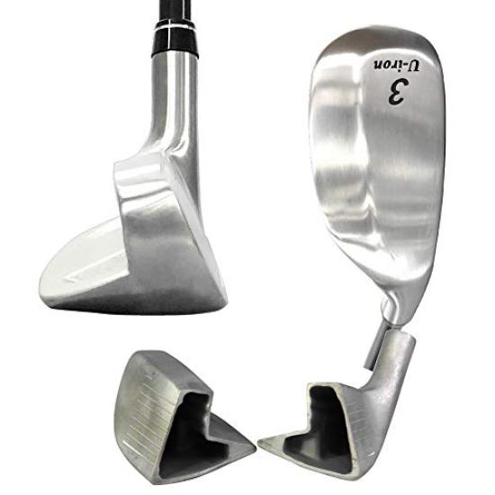 Мартенситный U-образный чугунный тип железа утилита (правый, стандартный карбоновый вал FD-60, r, 24) [Цена указана за штуку]