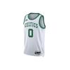 Nike NBA Boston Celtics Jayson Tatum Dri-Fit Jersey White/Green Men Streetwear DB4117-100
