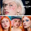 Temporary Festive Tattoos Tattoo Sticker, Red Freckles Face Tattoo, Waterproof Non-irritating for Kids Adults Party Makeup Removable Stickers