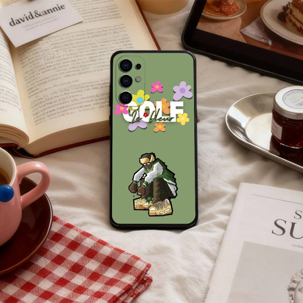 T-Tyler the C-Creator American Rapper Phone Case For Samsung S 25,24,23,22,30,21,10,9,Ultra,Plus,Lite,FE,4,5 G Soft Black Case