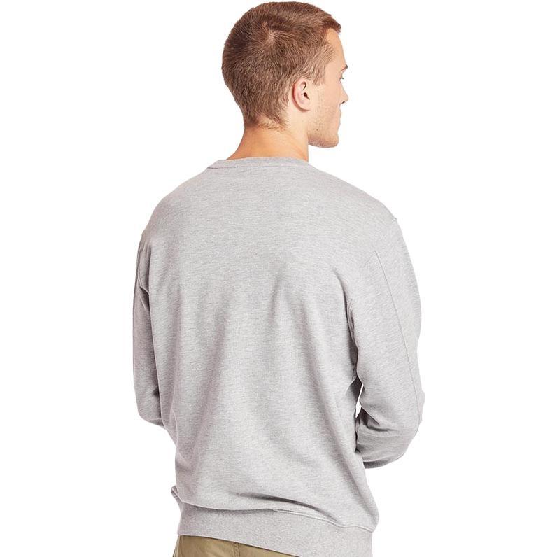 Timberland Sweatshirts Men's Medium Heather Gray Crew Neck Moderate Other A2BHY-052