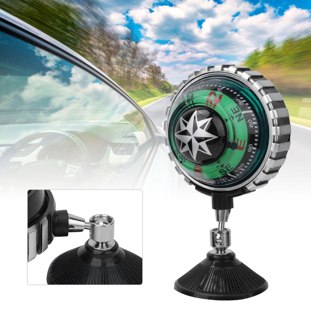 Пластиковый портативный автомобильный компас-шар для украшения автомобиля, навигационные инструменты