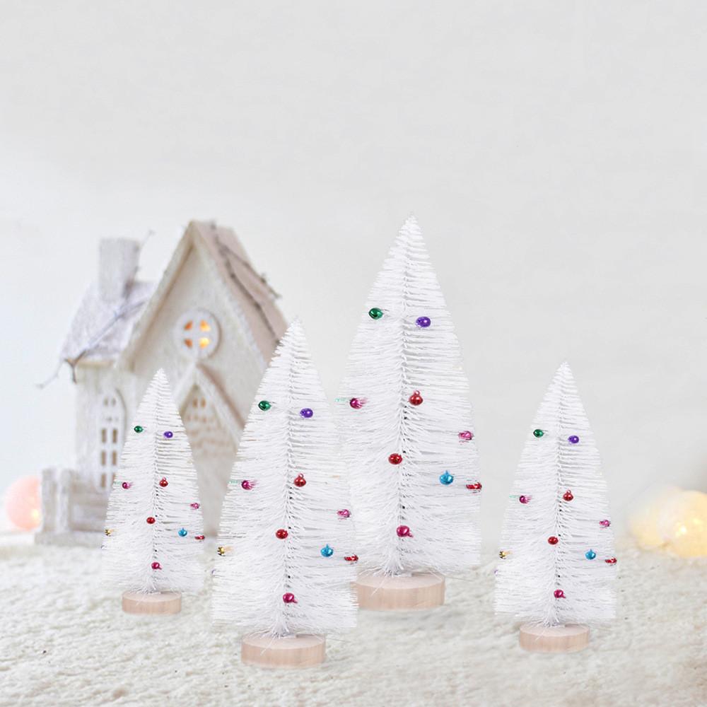 Мини-елка с белыми колокольчиками Праздничный декор Идеально подходит для рождественских торжеств