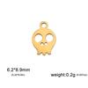5 Pieces of Animal Stainless Steel Jewelry Made of Dragonfly Butterfly Cat Elephant Dolphin DIY Bracelet Accessories as Gifts