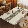 Легкий Роскошный Обеденный Стол Мат, Скатерть, Водонепроницаемый, Маслостойкий, Не оставляющий следов, Премиальный Мат для Кофейного Столика, Защищающий от Ожогов и Теплоизолирующий Настольный Коврик