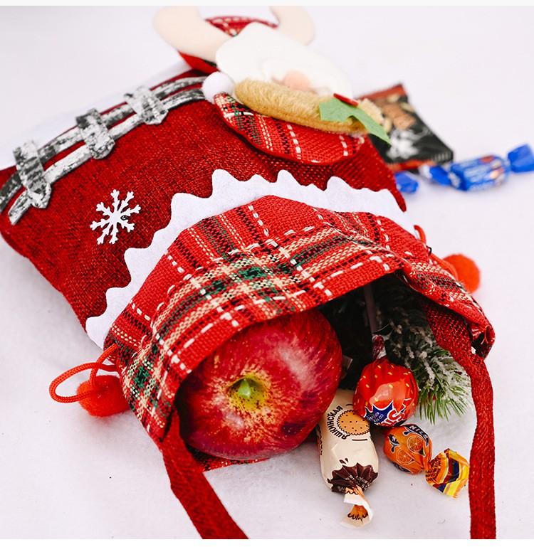 Рождественские украшения Сумка Креативный старик Снеговик Подарочный пакет Конфеты Сумка