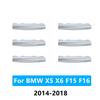 Upgraded Front Door Air Conditioning Chromeplate Vent Slider Toggle Piece For BMW X5 X6 F15 F16