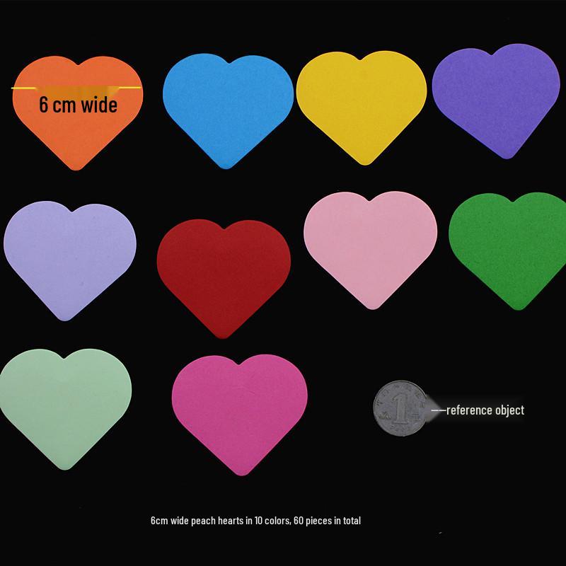 Плотный цветной картон: Формы Сердце, Звезда, Цветущая слива и Круглые формы для детского оригами и поделок