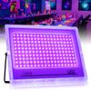 UV Black Light 50W 100W 150W Outdoor LED Flood Light Black Light LED Spotlight 395nm Lamp for Disco Glow Party Stage Light