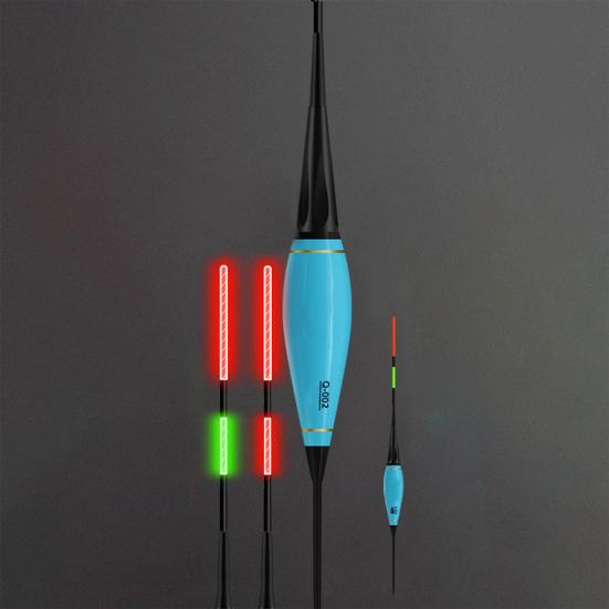 Luminous Fishing Float Bite Sensing Color Changing High Visibility Waterproof Long Casting Electric Bobber Float Saltwater Freshwater Fishing