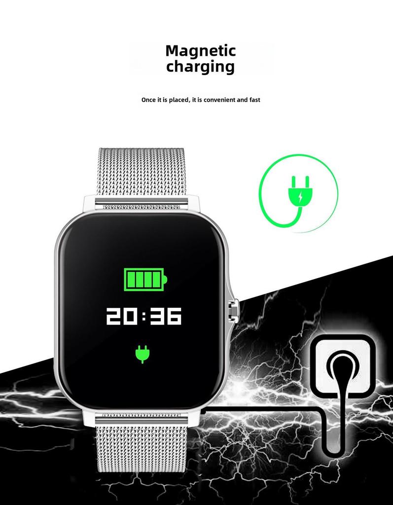 Умные часы H13MINI: 1,44-дюймовый сенсорный экран со спортивным шагомером.