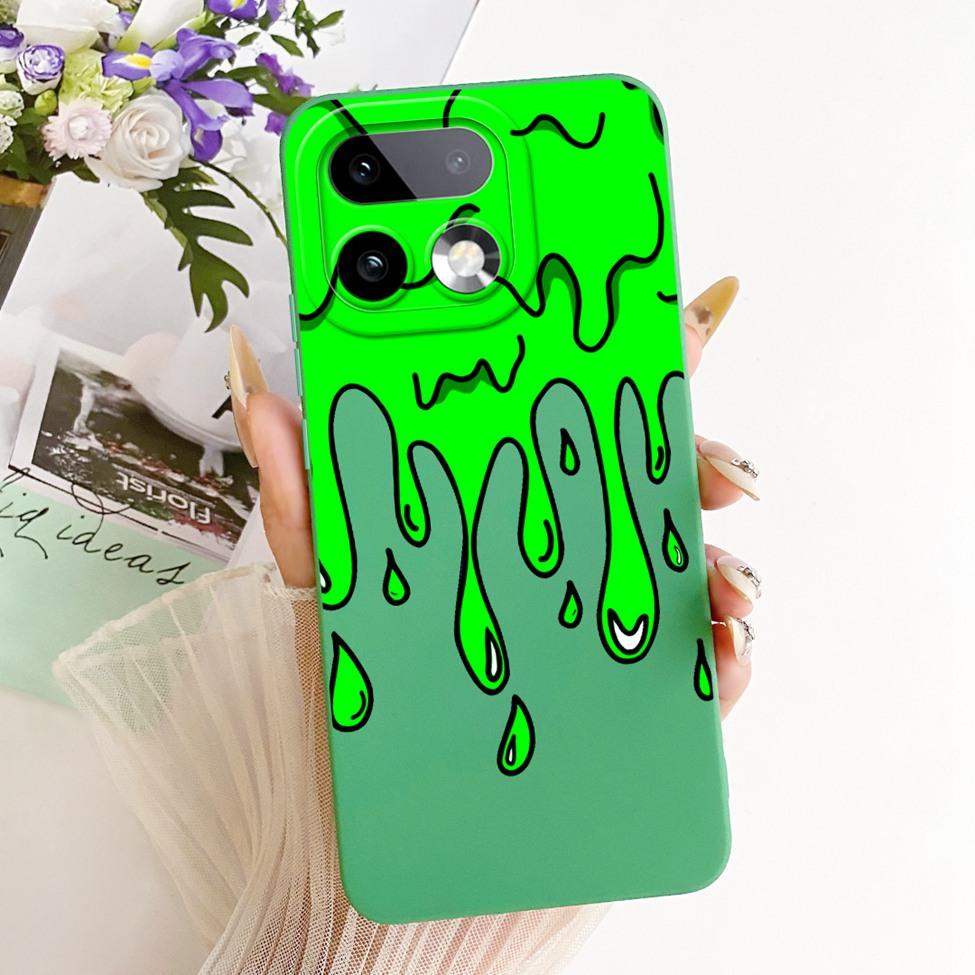 Чехол для телефона Realme 16 Pro Plus RMX5131 Чехол для Realme 16 Pro+ Силиконовый Роскошный Модный Милый Мультяшный Расписной Корпус