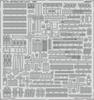 eduard USS Wasp Parts Part 2 Plastic Model Parts EDU53319 1/350 LHD-1 Photo-etched (for Trumpeter) (Ship)