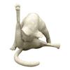 Desktop Cat Statues Resin Funny Cat Sculpture Abstract Aesthetic Desktop Art Statue Room Decor for Desk Bookshelf TV Cabinet