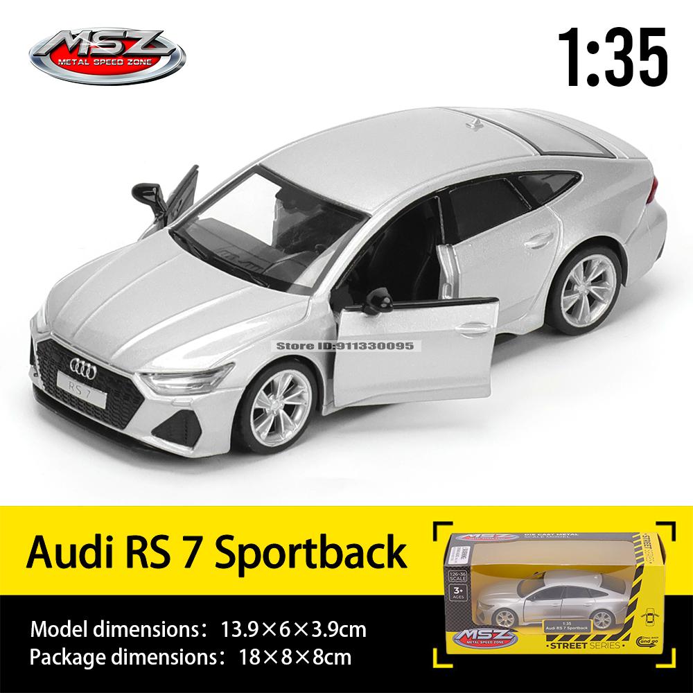 MSZ 1:32 BMW M4 e-tron GT Aventador hanging model classic car static car model alloy die-casting car model collection gift toy