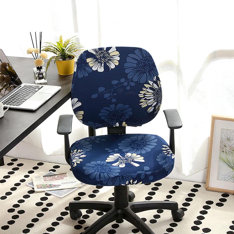 Universal Size Jacquard Dining Chair Cover Spandex Elastic Chair Slipcover Case Stretch Chair Cover for Office Home