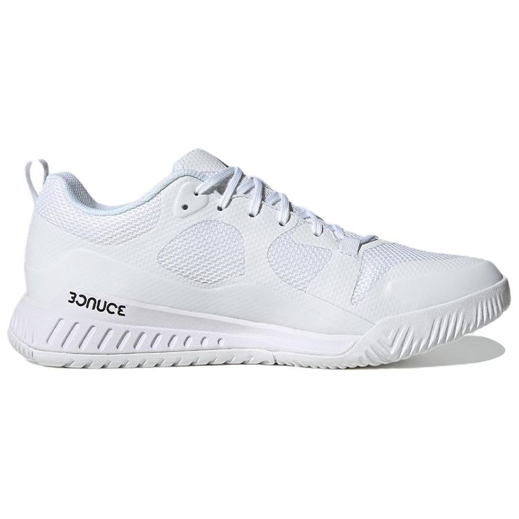 adidas Кроссовки Court Team Bounce 2.0 белые черные унисекс Cloud-White Core-Black HR1239