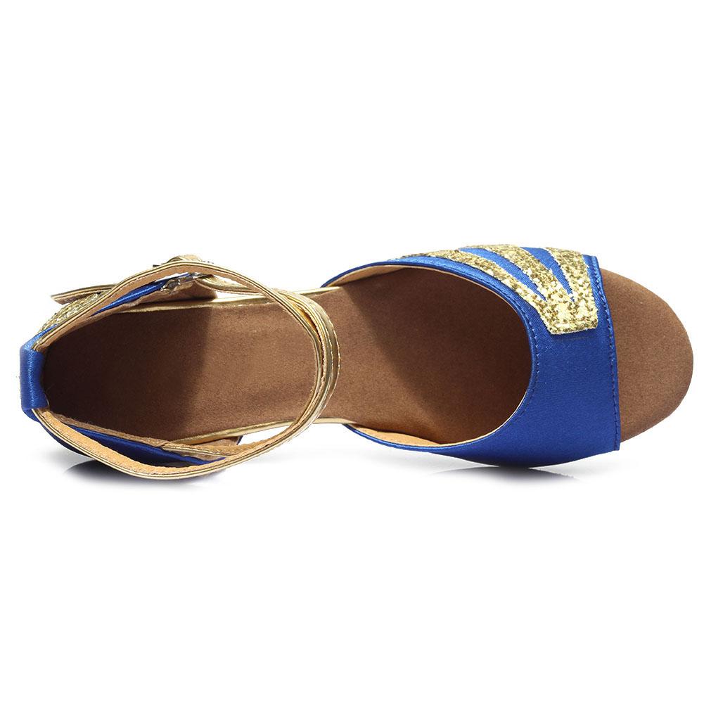 Fashionable and Soft Latin Dance Shoes Quality Super Tango Shoes for Lovely Girls 3.5cm Heels