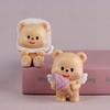 Adorable Butterbear Yellow Butter Bear Cute Blind Box Collectible Figurine Set