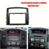 9 Inch Car Radio Fascia for Mitsubishi Pajero 4/Shogun/Montero 2007+ Auto Stereo Install Dash Panel Frame Kit Mount
