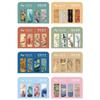 4PCS/Set Double Sided Printed Magnetic Bookmark Book Pagination Mark  Reading Lovers