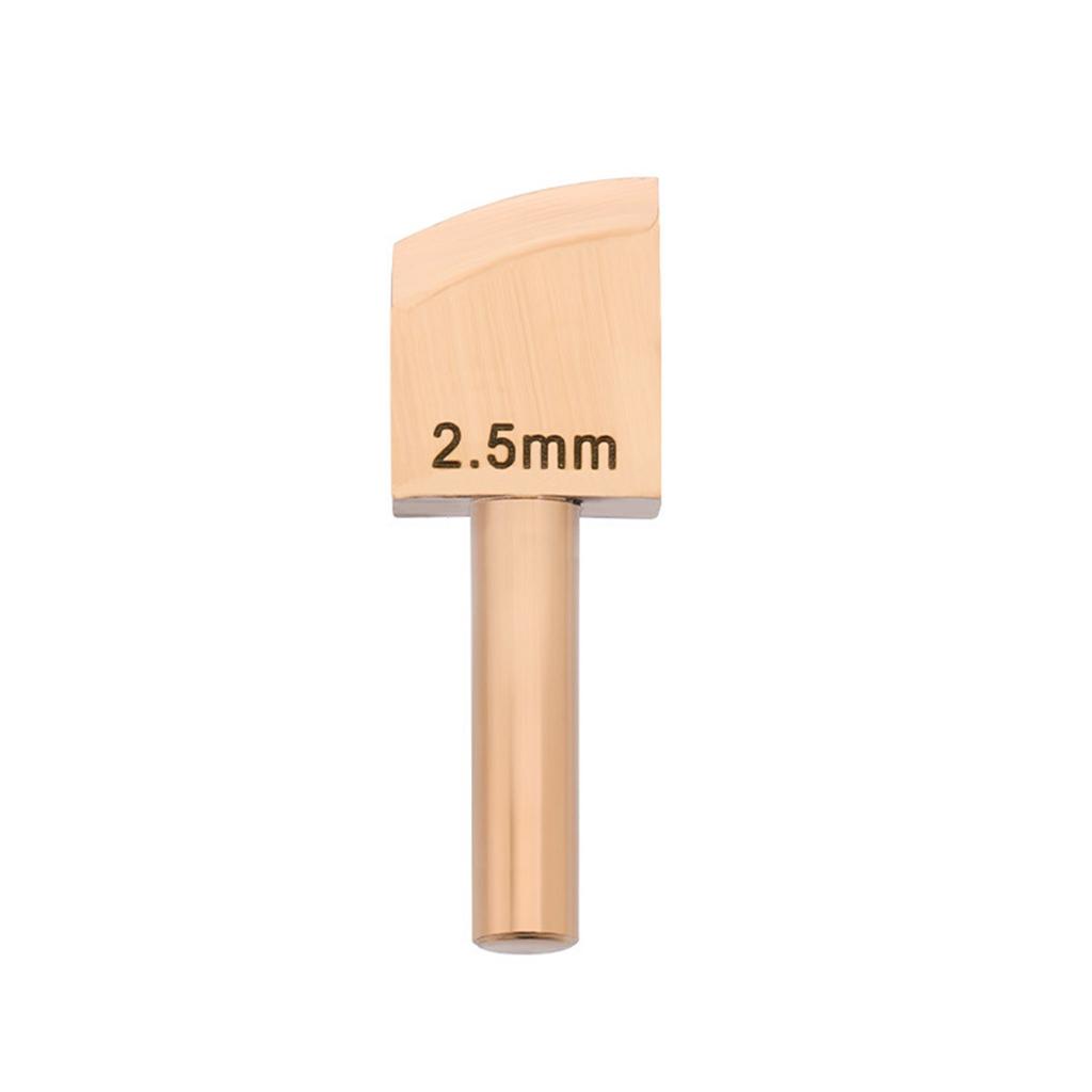 Metal Leather Edging Creaser Tool 1mm To 7mm Option Leather Craft Creasing Tool for Leather Stitching Line Pressing