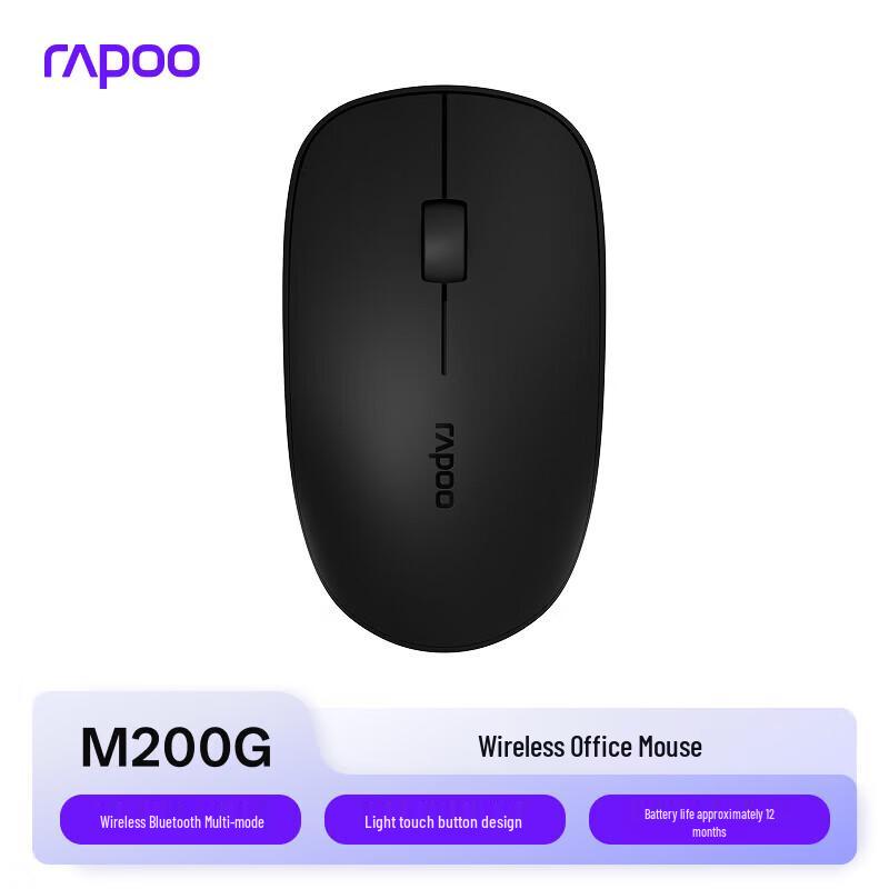 Беспроводная Bluetooth-мышь Rapoo M200G с несколькими режимами