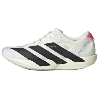 Adizero Adios 9 Белые Черные Женские Кроссовки Облачно-Белый Основной-Черный Ярко-Красный IF9418