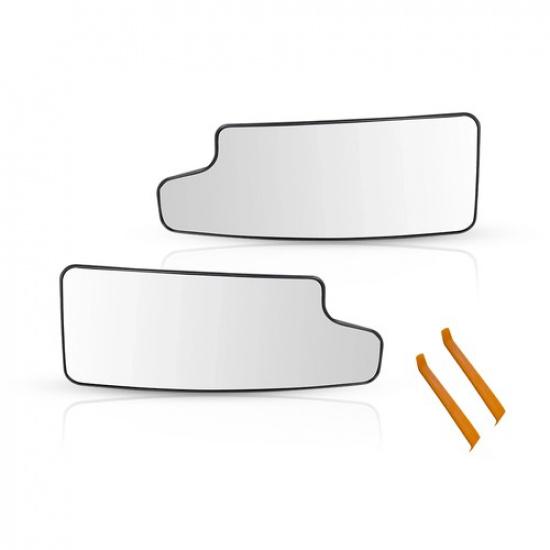 Left/Right Side Mirror Replacement Glass For -21 GMC Sierra 1500 2500/3500HD