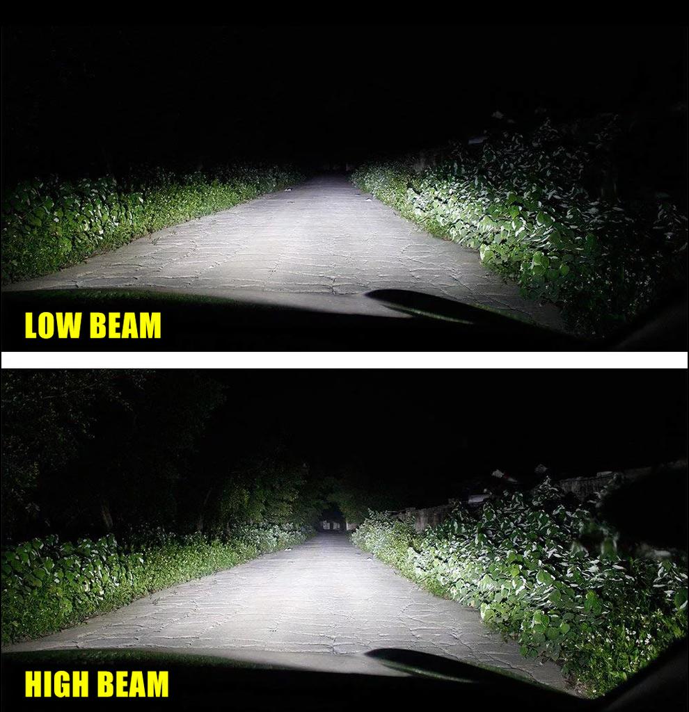 2 шт. 30000LM H7 светодиодные лампы для фар Mini Turbo H4 LED Hi/Lo Beam H11 H8 9005 HB3 9006 HB4 60 Вт автомобильные противотуманные фары фары Auto Plug&Play Lamp 6500K Белый