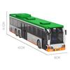 712 шт. Городской расширенный автобус Строительные блоки Транспорт Путешествия Автобус Модель Кирпичики Настольное украшение Сделай сам Игрушки для детей Праздничные подарки