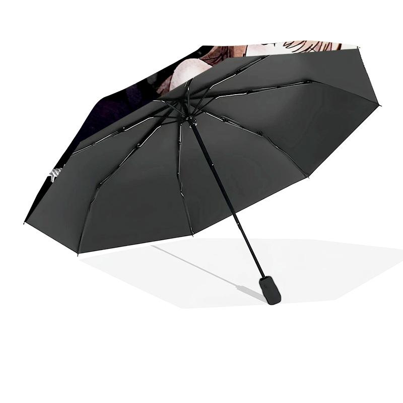 Death Dark Secrets Umbrella 8-Frame for Travel, Camping, Casual Lightweight Portable Umbrella, Essential for Every Family Holidays Gift