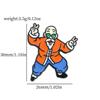 100 Металлических значков Dragon Ball Персонаж Dragon Ball Укун Сплав Масляная капля Брошь Аксессуары Булавка Декор для рюкзака
