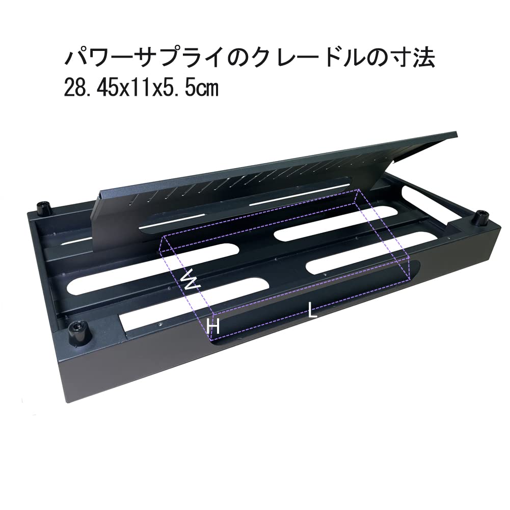 GOKKO Педаль гитарных эффектов Прочная, с блоком питания и сумкой для хранения Доска, Прочная, Встроенная подставка, Легкая, (Д-560x320x70мм)