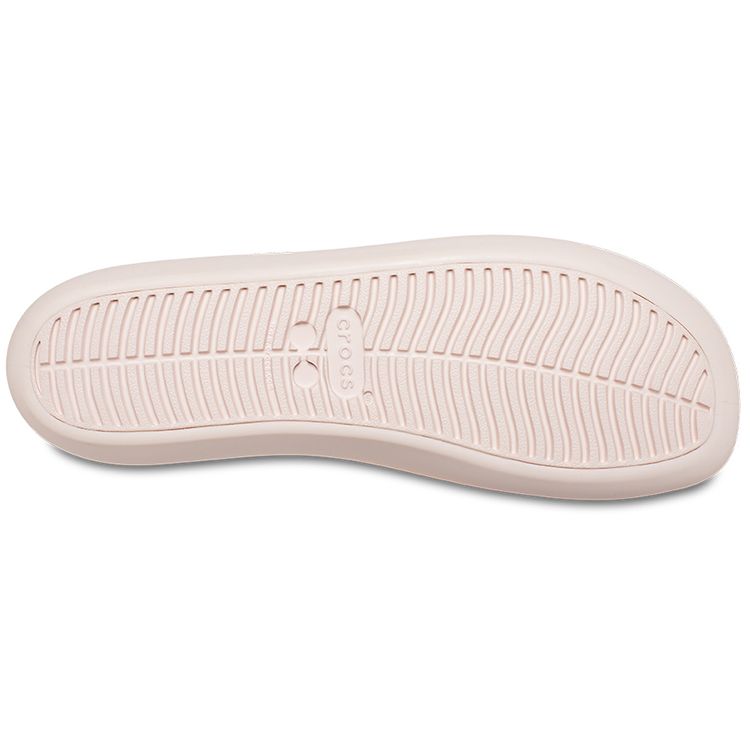 Crocs Женские слипоны из полиуретана, повседневные, универсальные, кварцево-розовые, 209384-6UR