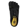 Vibram FiveFingers KSO EVO Беговые Маленький XS Тренажерный зал EU40 14M0701 Мужская обувь с пятью пальцами, 3 мм, Треккинг, Тренировки, Черный, (25,0 см), [Использовал]