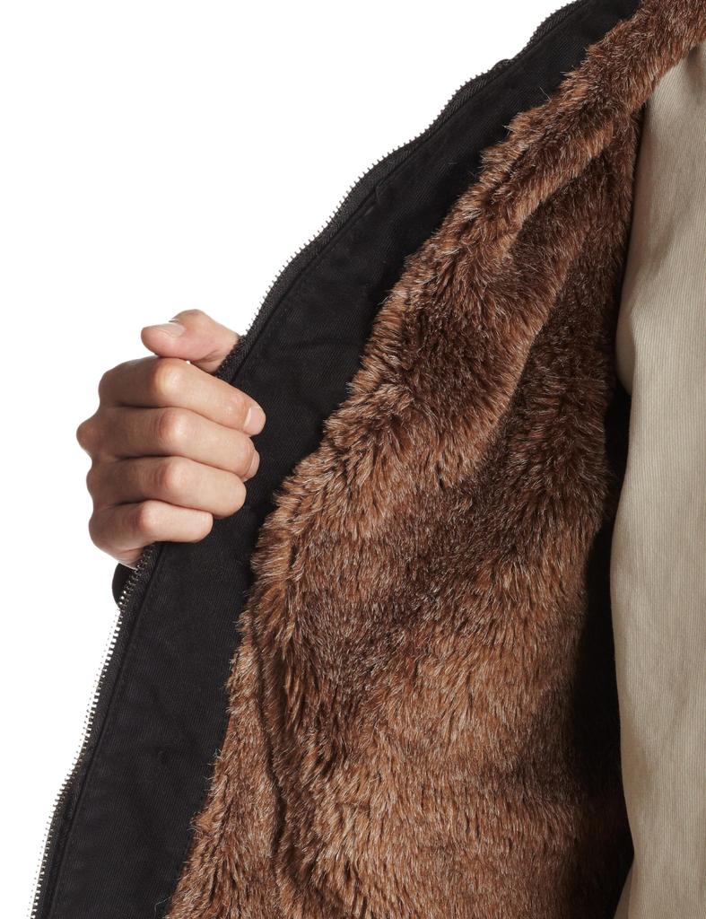 HOUSTON USED WASH DECK Jacket Military Jacket BLACK Black 38 (Houston) N-1 5N-1UD