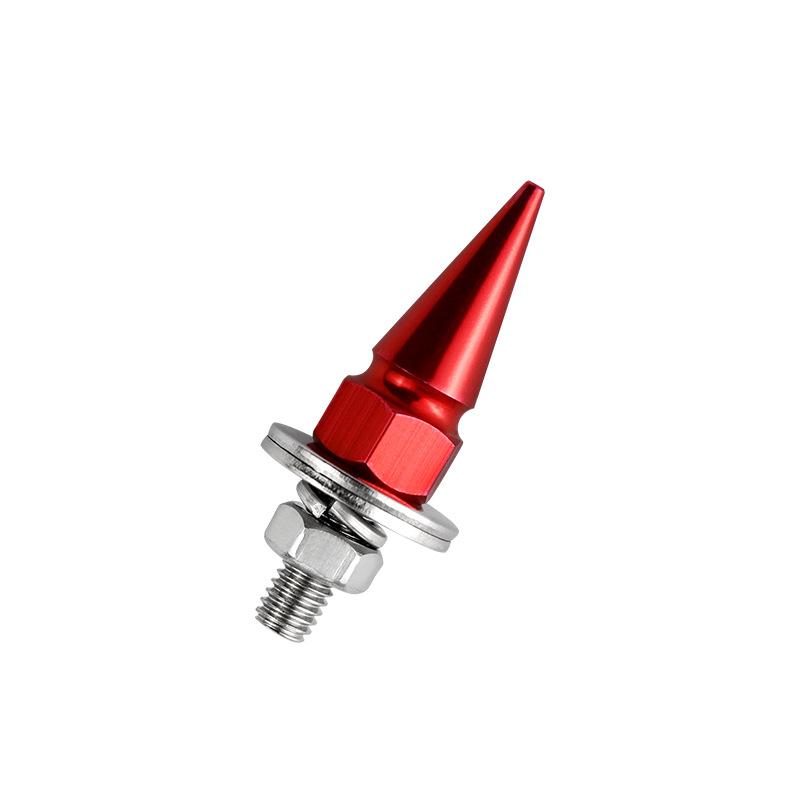 M6 Threaded Tips Screw Car Modified Fasteners Fender Washer Bumper Engine Screws License Plate Aluminium Alloy Bolts