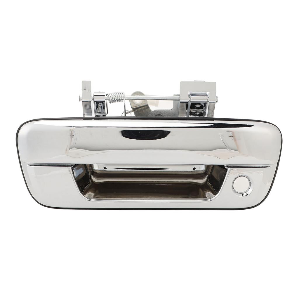 Rear Tail Gate Handle Solid Construction Tailgate Latch Handle Replacement for Isuzu D‑MAX 2002 To 2011 Chrome