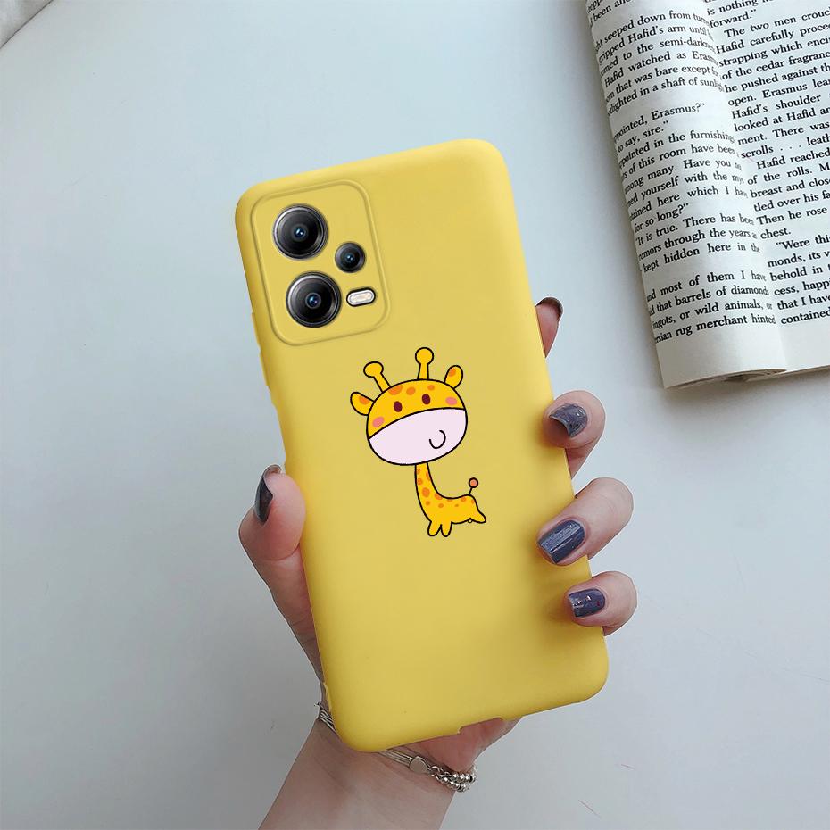 Чехол Poco X5 для Xiaomi Poco X5 Pro Мягкий Силиконовый Чехол Милые Мультяшные Чехлы для Телефона Для Xiomi Poco X5 Coque PocoX5 X 5 X5Pro Funda
