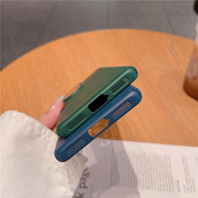 Полный чехол для рассеивания тепла с пленкой для объектива для Huawei P60 P50 P50E P40 Art Pro, дышащая охлаждающая сетка, жесткий корпус из ПК