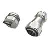 WY24 Waterproof Aviation Plug: 19-Pin Round Flange Socket Connector