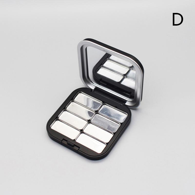 Пустая палетка теней для век, блюдо для хранения макияжа глаз, коробка для хранения теней для век своими руками