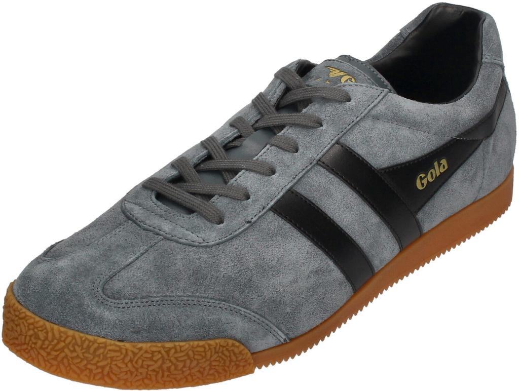 Кроссовки Gola Harrier Suede (CMA192) graphite/black