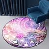 Ethnic Carpets Round Bohemian Mandala Rug Children's Rug For Girl Room Large Floor Mat For Round Coffee Table Living Room