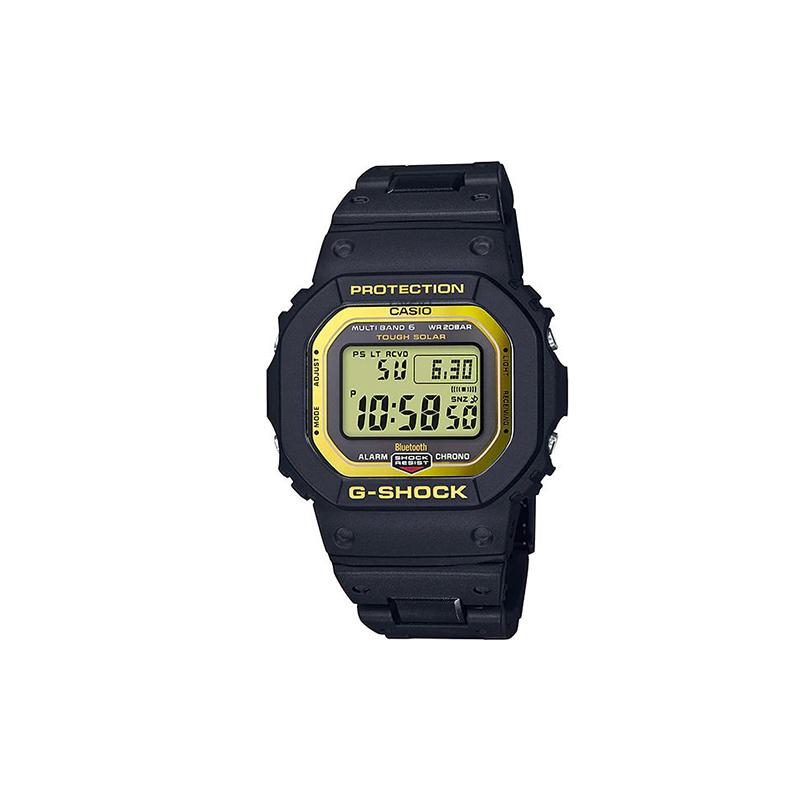 Casio Радио Спорт Ретро Водонепроницаемые Модные Кварцевый Механизм Японские и Корейские Часы Мужские Часы Черный Циферблат GW-B5600BC-1D